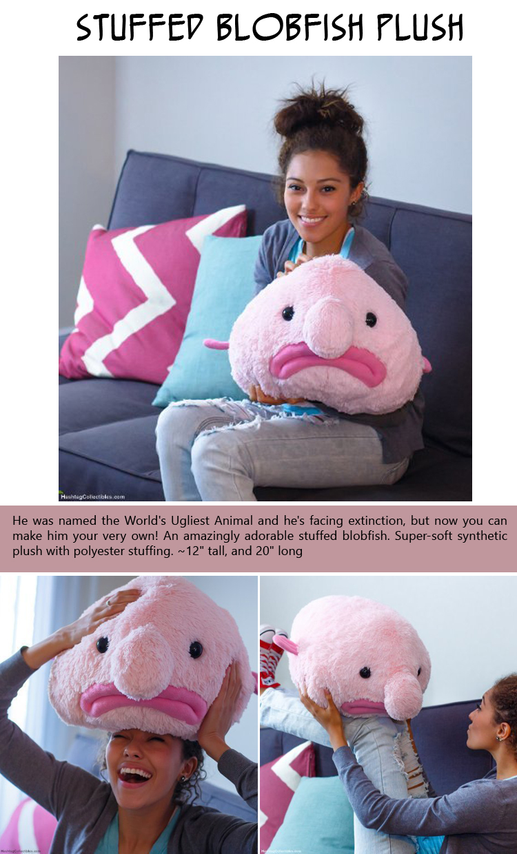 Stuffed Blobfish Plush