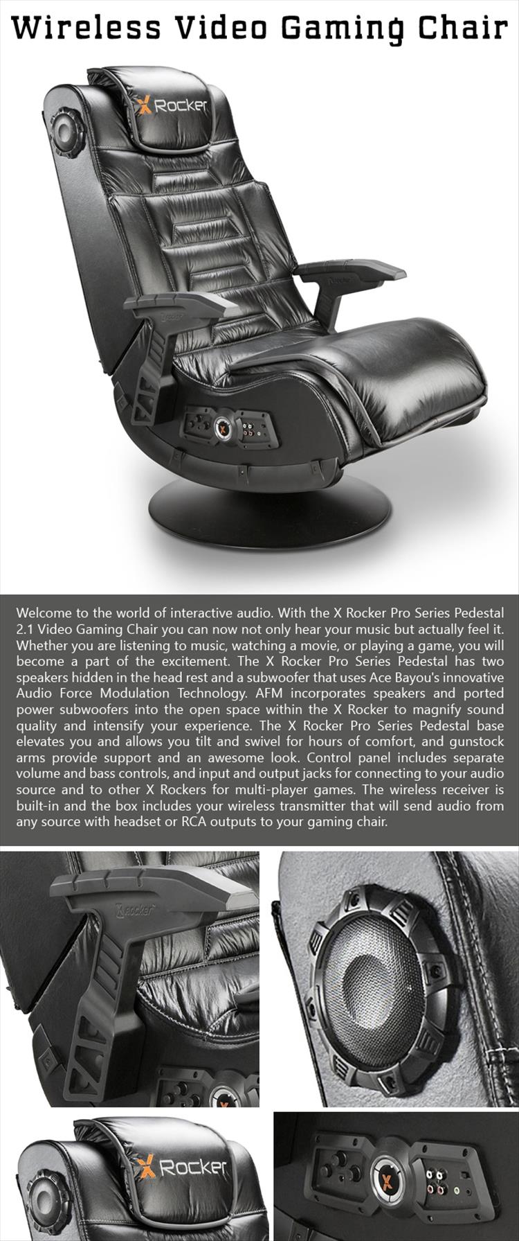 Wireless Video Gaming Chair