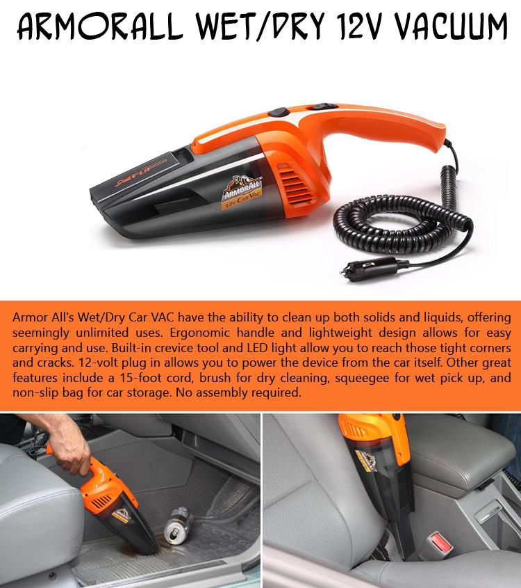 ArmorAll Wet Dry 12V Vacuum Cleaner