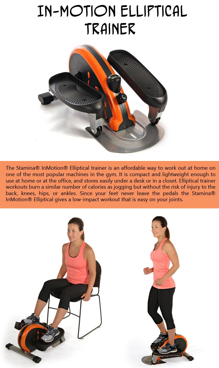 In-Motion Elliptical Trainer