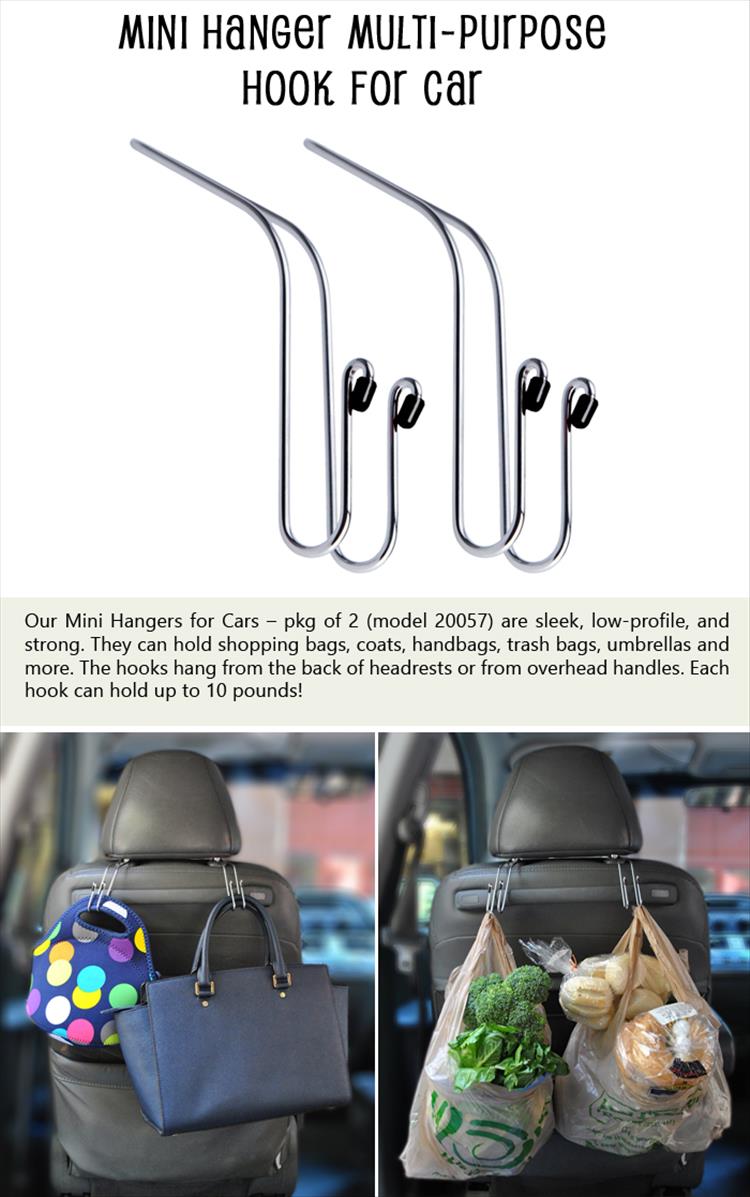 Mini Hanger Multi-Purpose Hook for Car