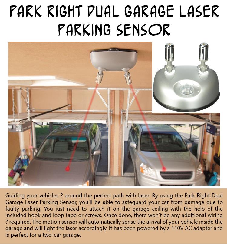 Park Right Dual Garage Laser Parking Sensor