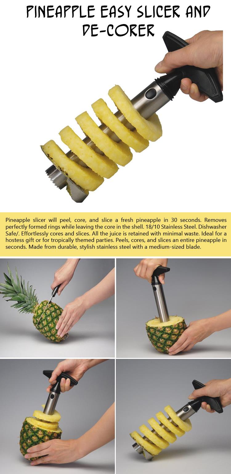 Pineapple Easy Slicer and De-Corer