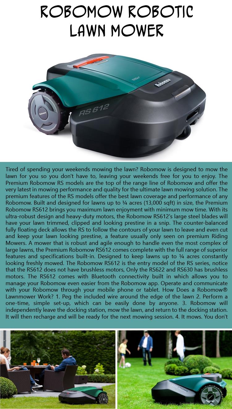 Robomow Robotic Lawn Mower