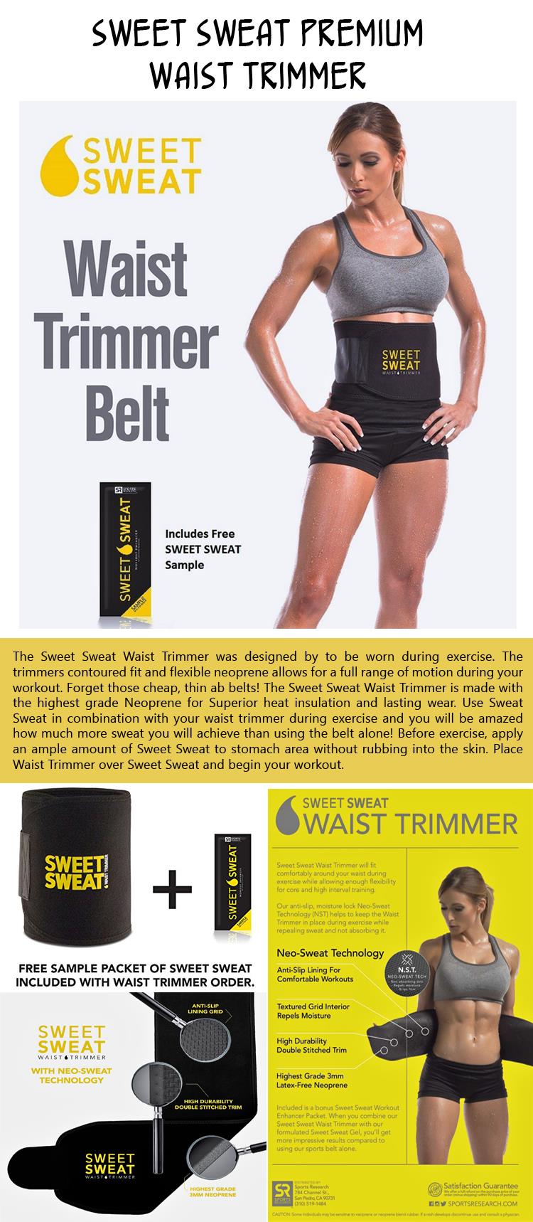 Sweet Sweat Premium Waist Trimmer