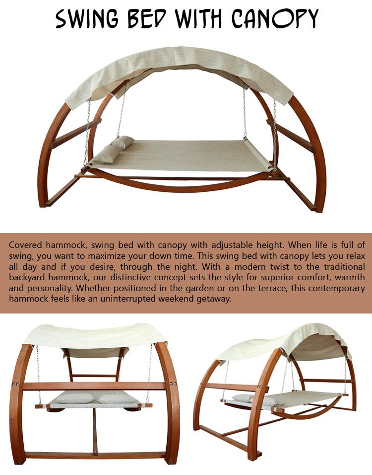 Swing Bed with Canopy