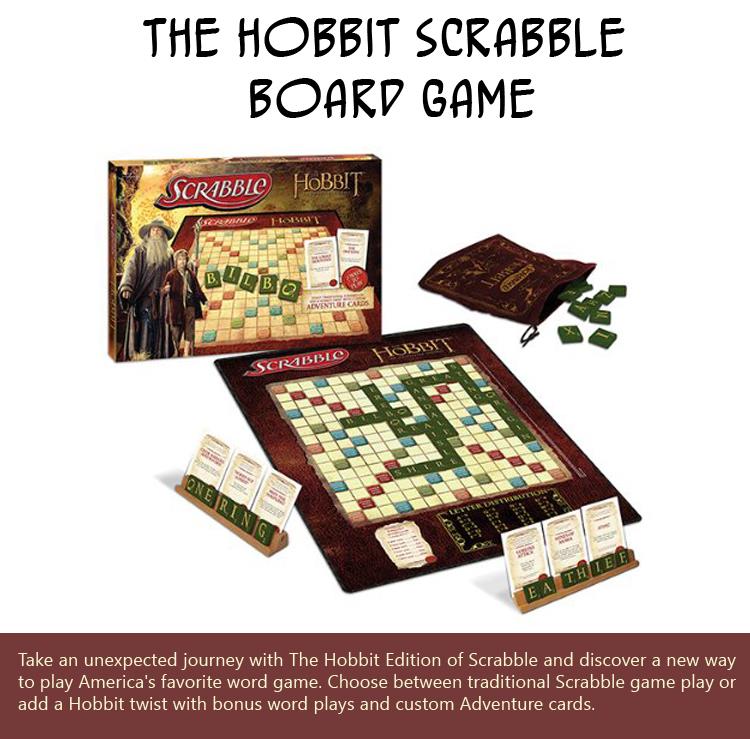 The Hobbit Scrabble Board Game