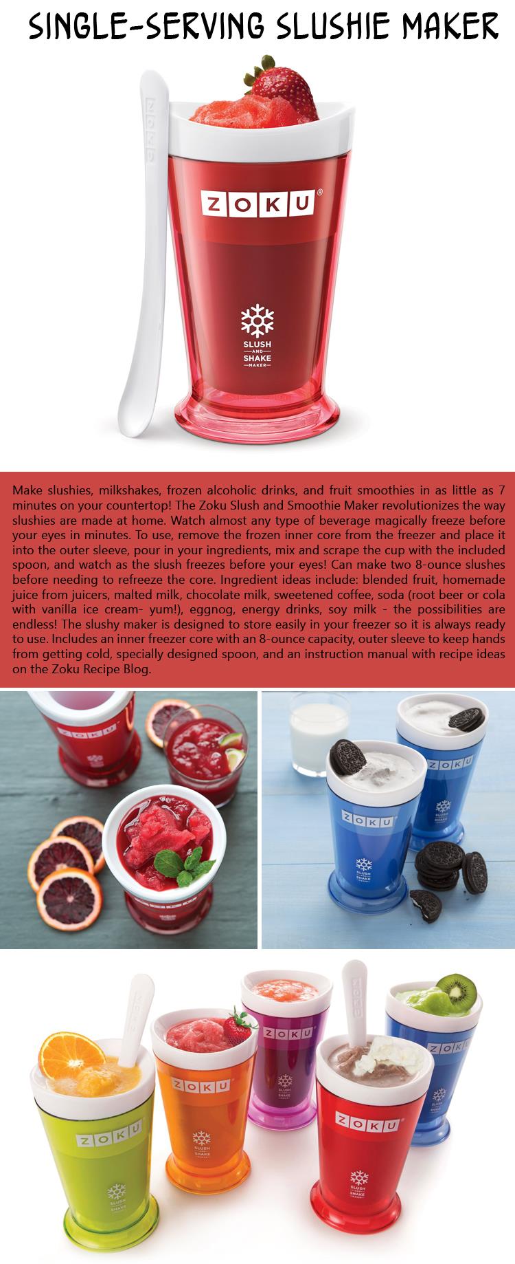 single-serving slushie maker