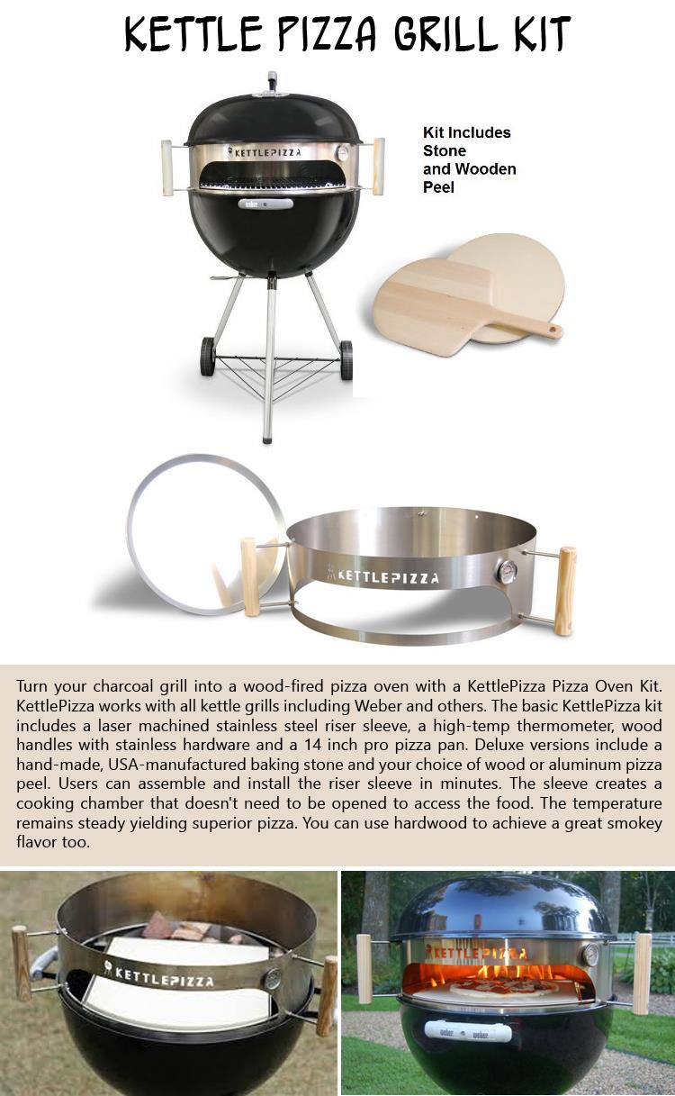 Kettle Pizza Grill Kit