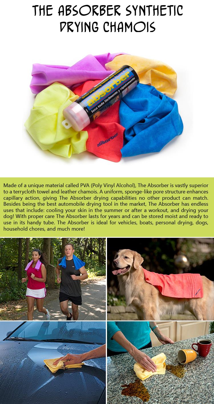 The Absorber Synthetic Drying Chamois