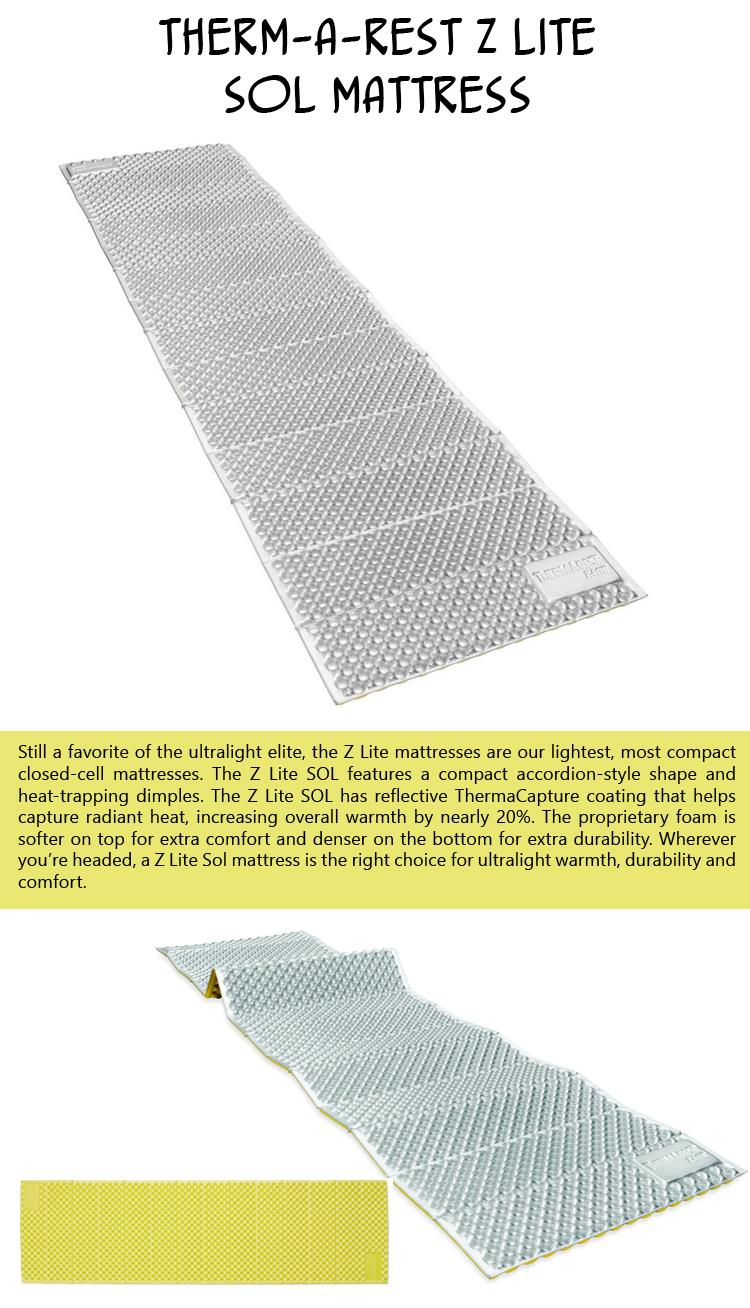 Therm-a-Rest Z Lite Sol Mattress