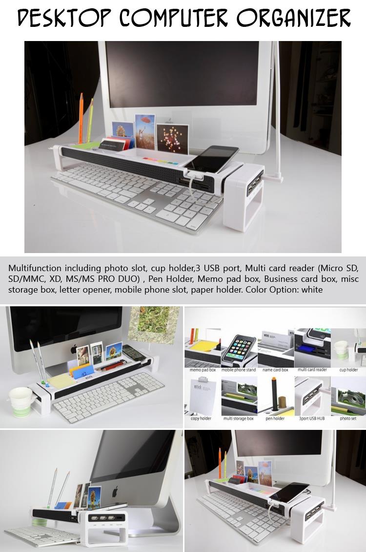 Desktop Computer Organizer