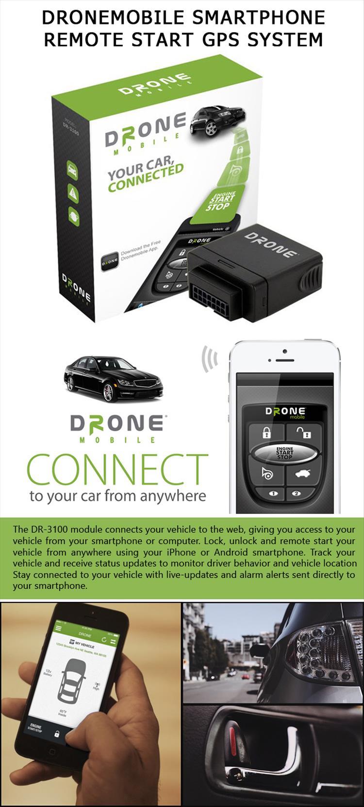 DroneMobile Smartphone Remote Start GPS System