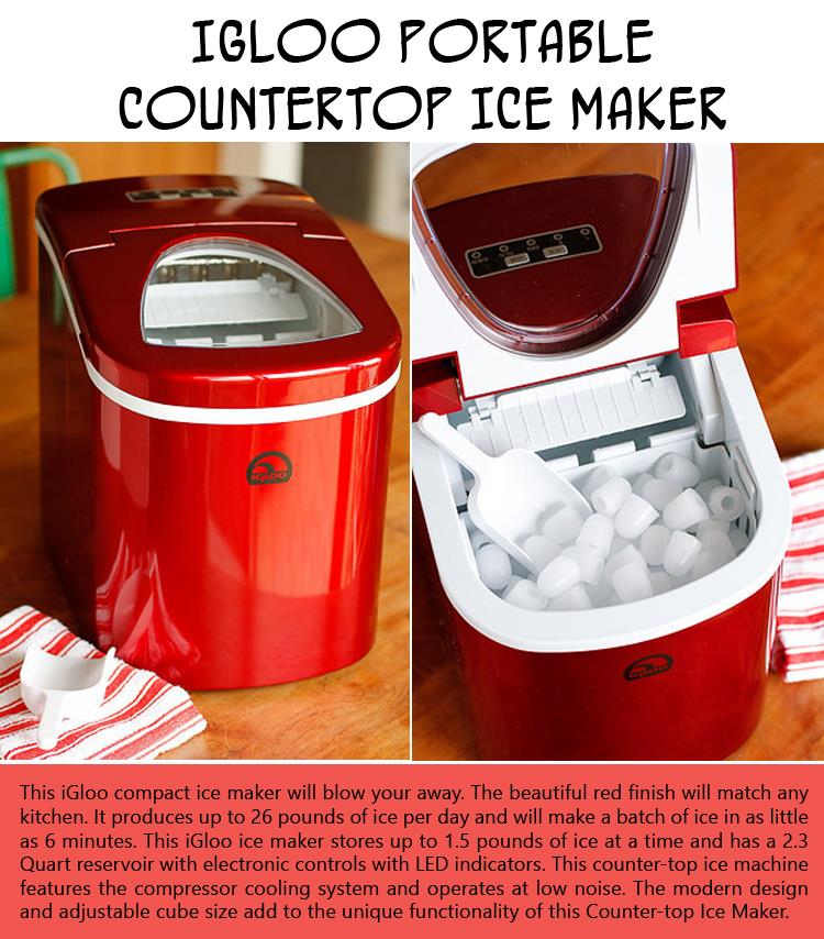 Igloo Portable Countertop Ice Maker