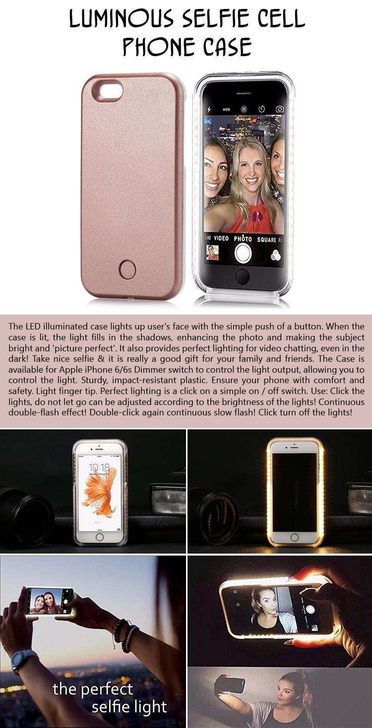 Luminous Selfie Cell Phone Case