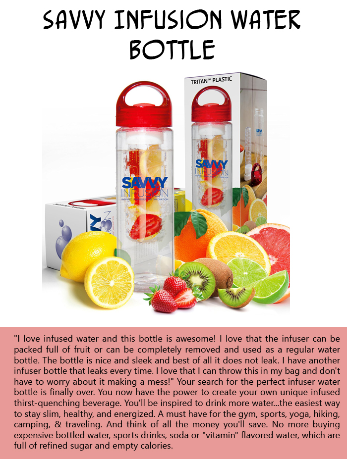 Savvy Infusion Water Bottle