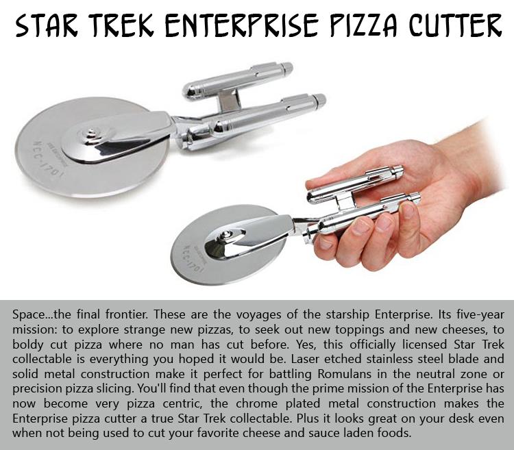 Star Trek Enterprise Pizza Cutter