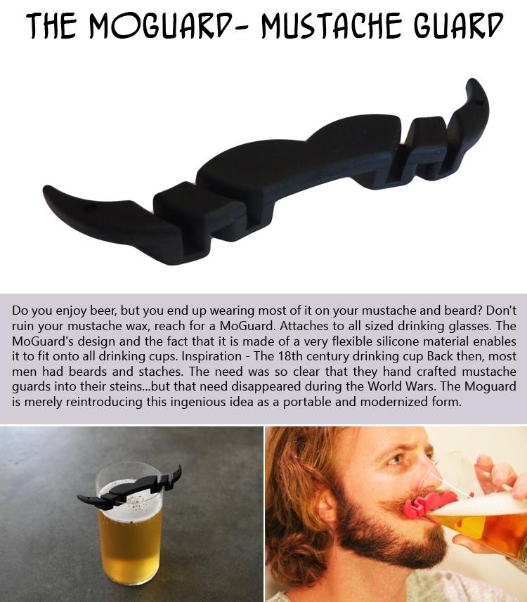 The MoGuard- Mustache Guard