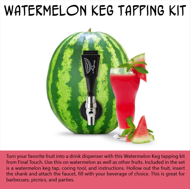 Watermelon Keg Tapping Kit