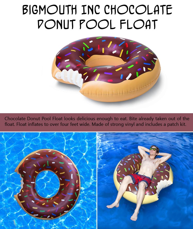 BigMouth Inc Chocolate Donut Pool Float
