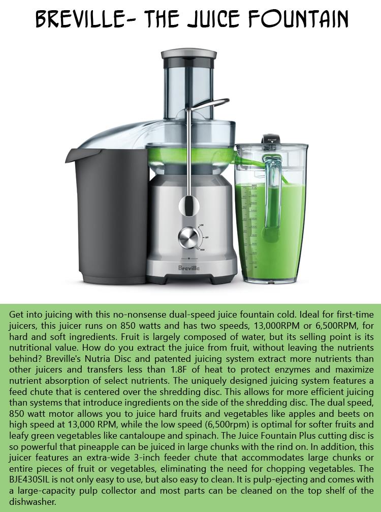 Breville- The Juice Fountain