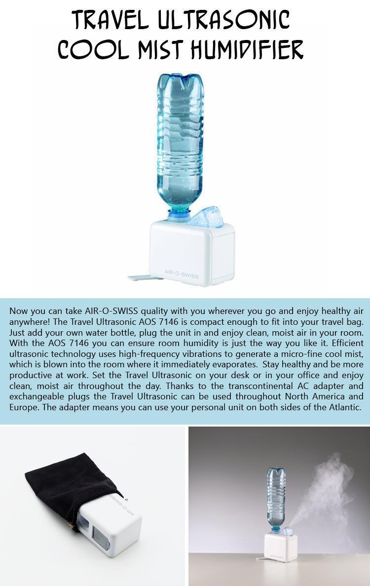 Travel Ultrasonic Cool Mist Humidifier