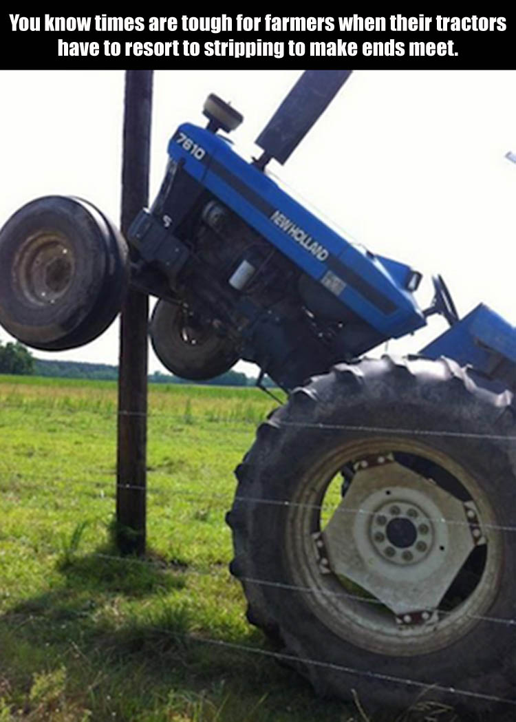 funny tractor