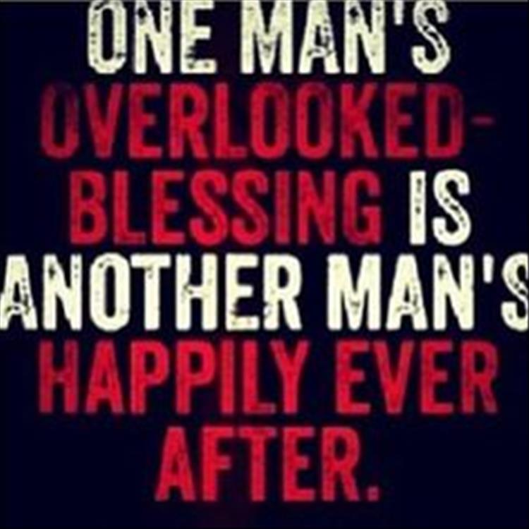one man's blessings