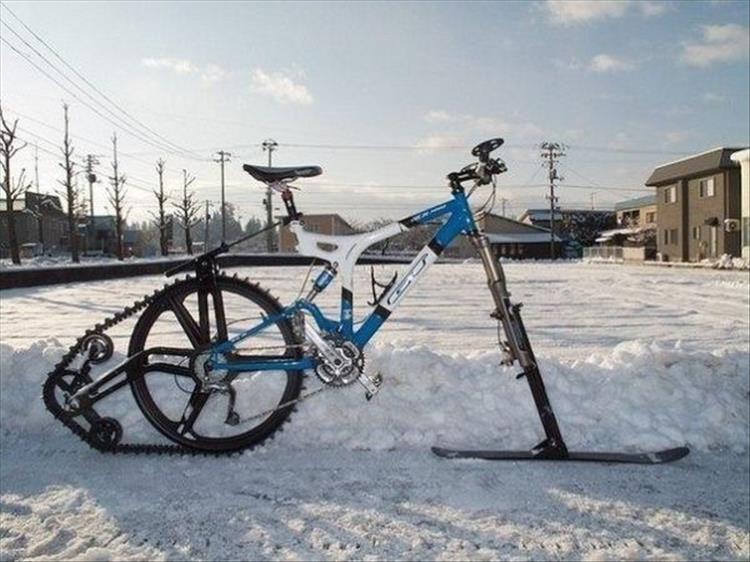 snow bike