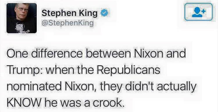 stephen king twitter quote