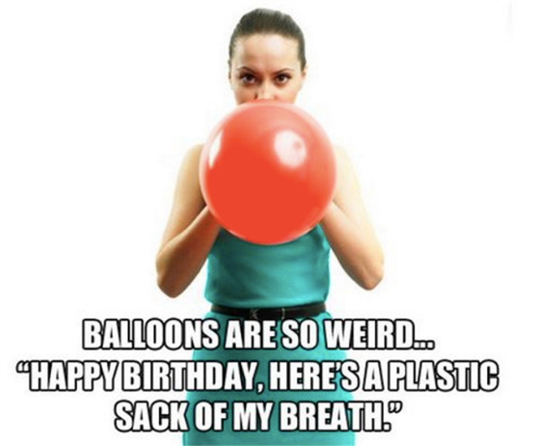 the funny balloons