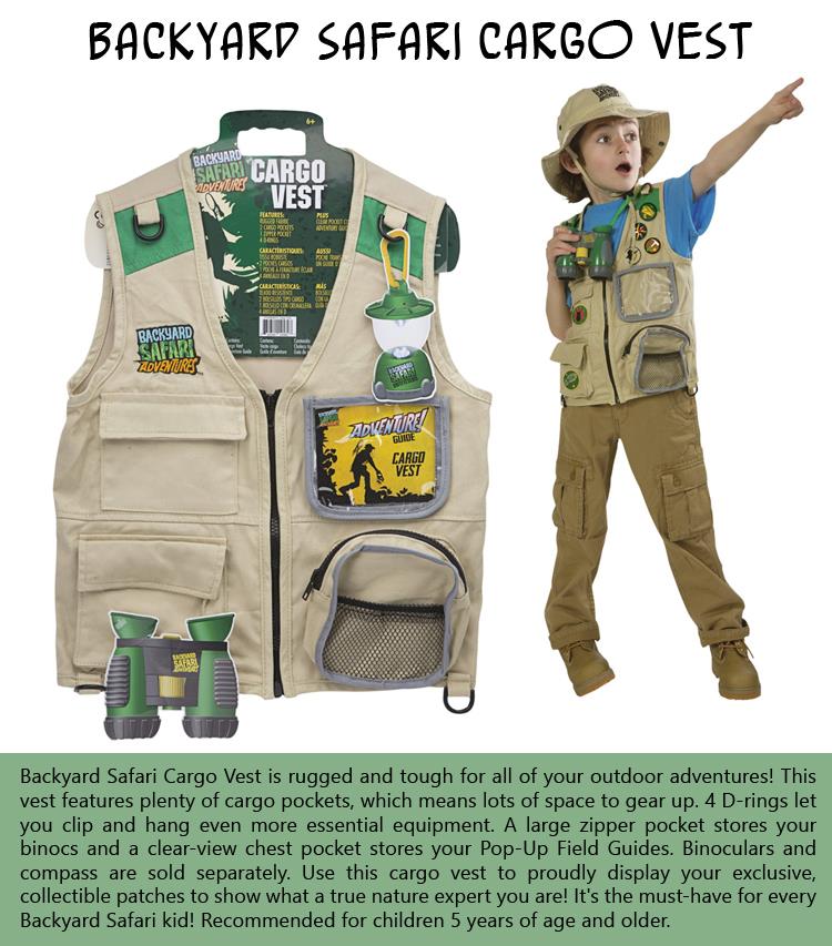 Backyard Safari Cargo Vest