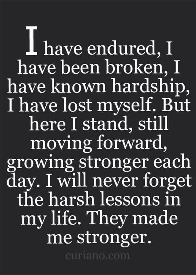 I have been broken quote