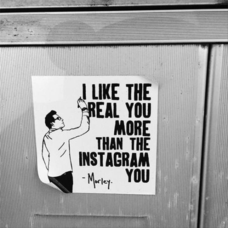 I like the real you