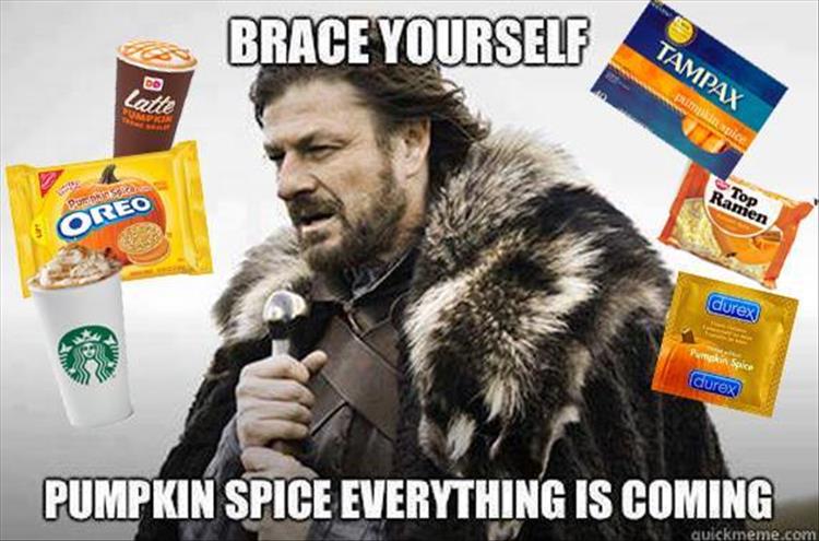 a pumpkin spices are back