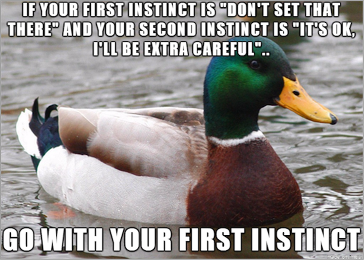 first instinct