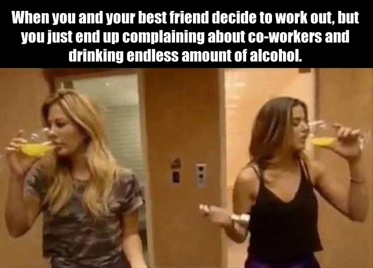friends drinking