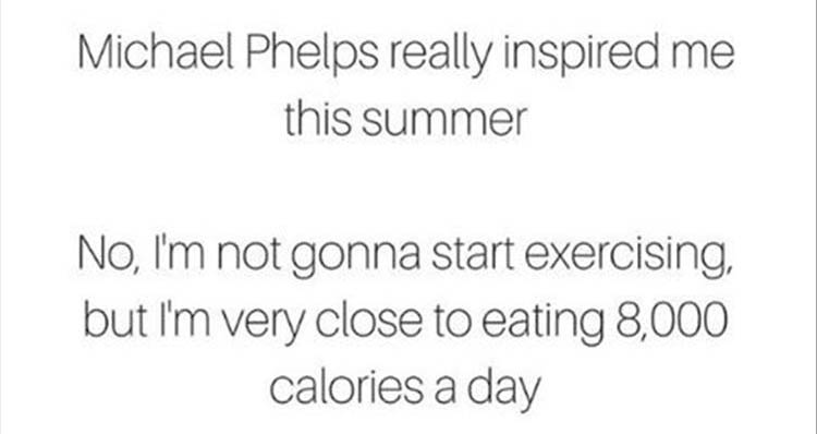 funny Michael Phelps