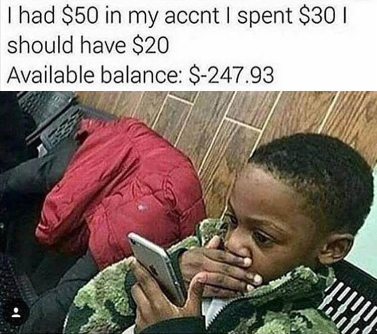 funny bank account