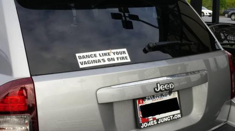 funny pumper stickers