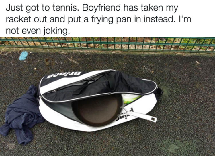 funny tennis