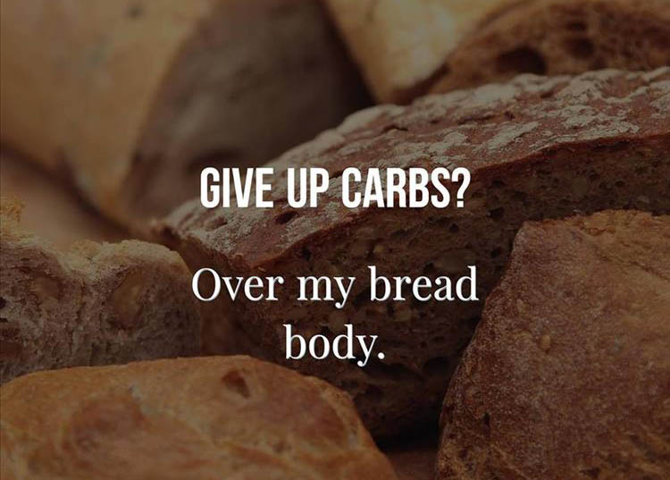 give up carbs