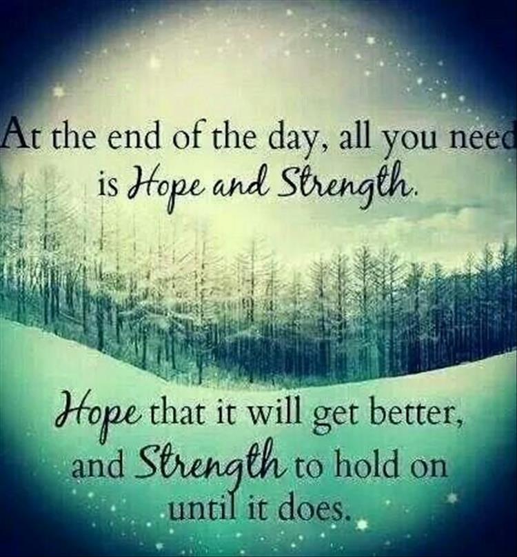 hope and strength