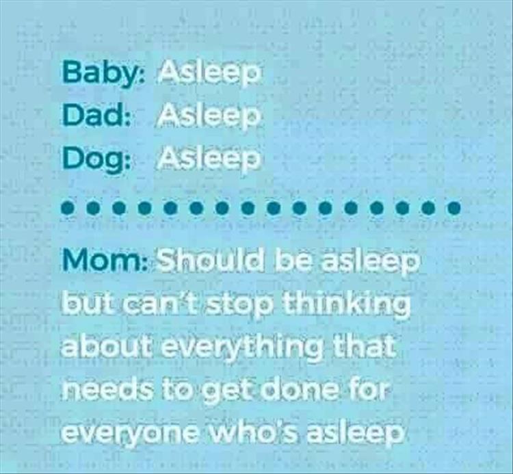 mom sleep