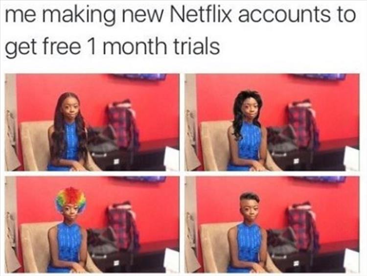 netflix accounts