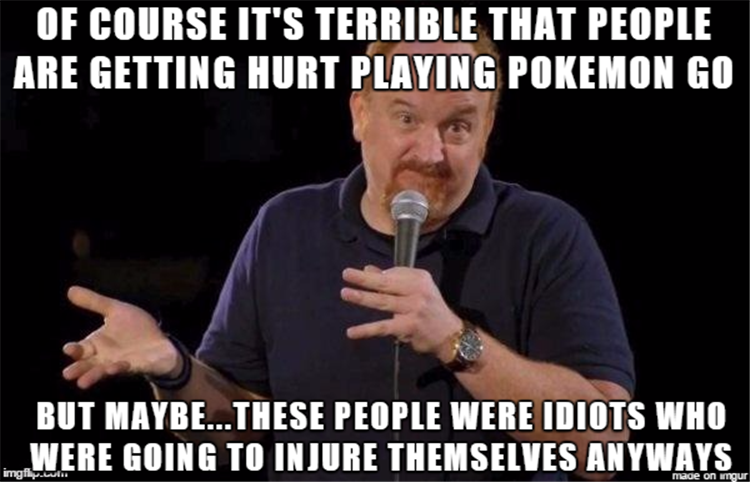 people getting hurt playing pokemon go