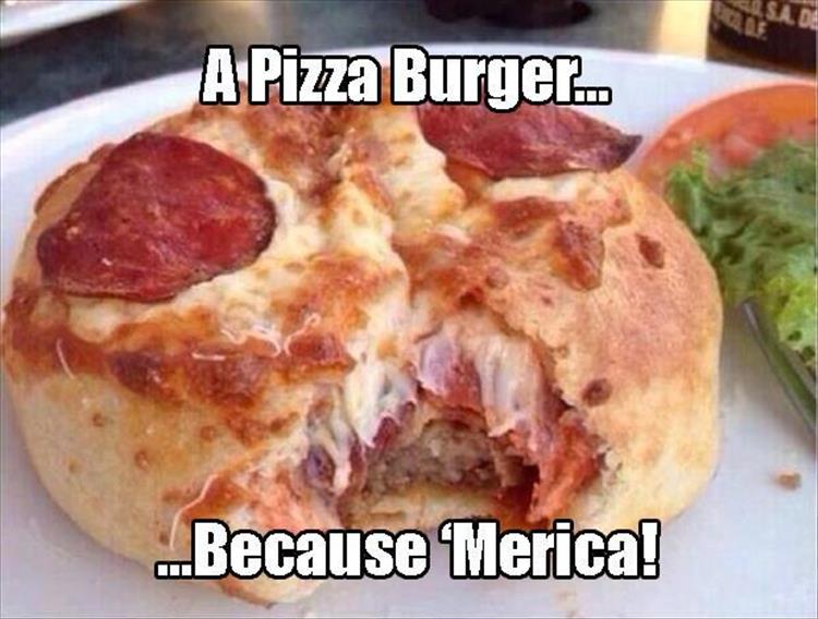 pizza burger