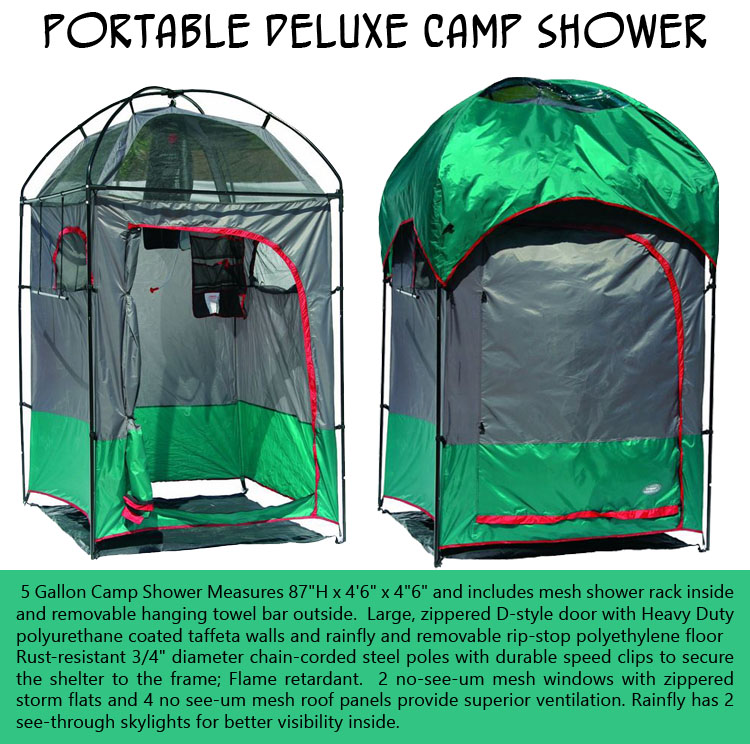 the best camping shower