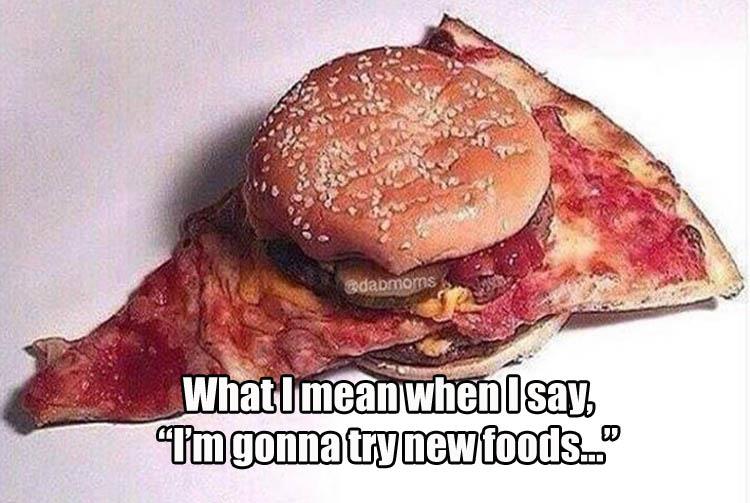 try new foods
