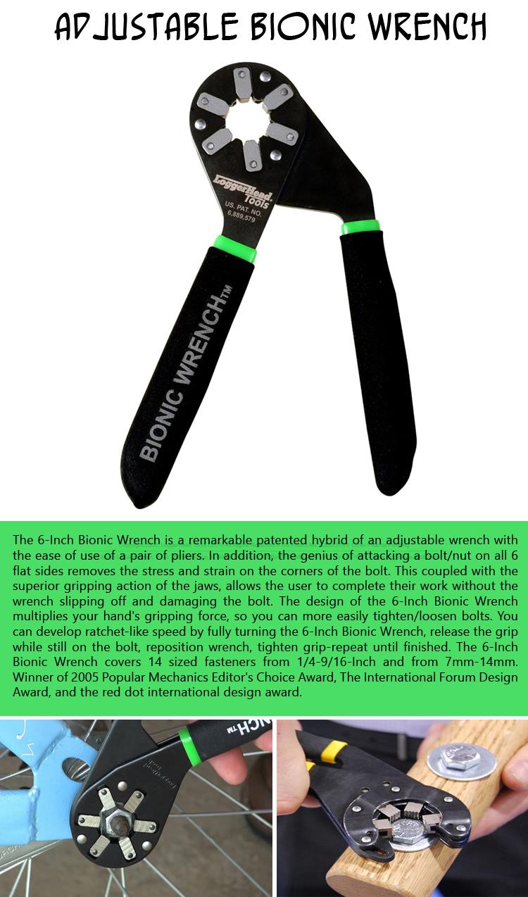 Adjustable Bionic Wrench